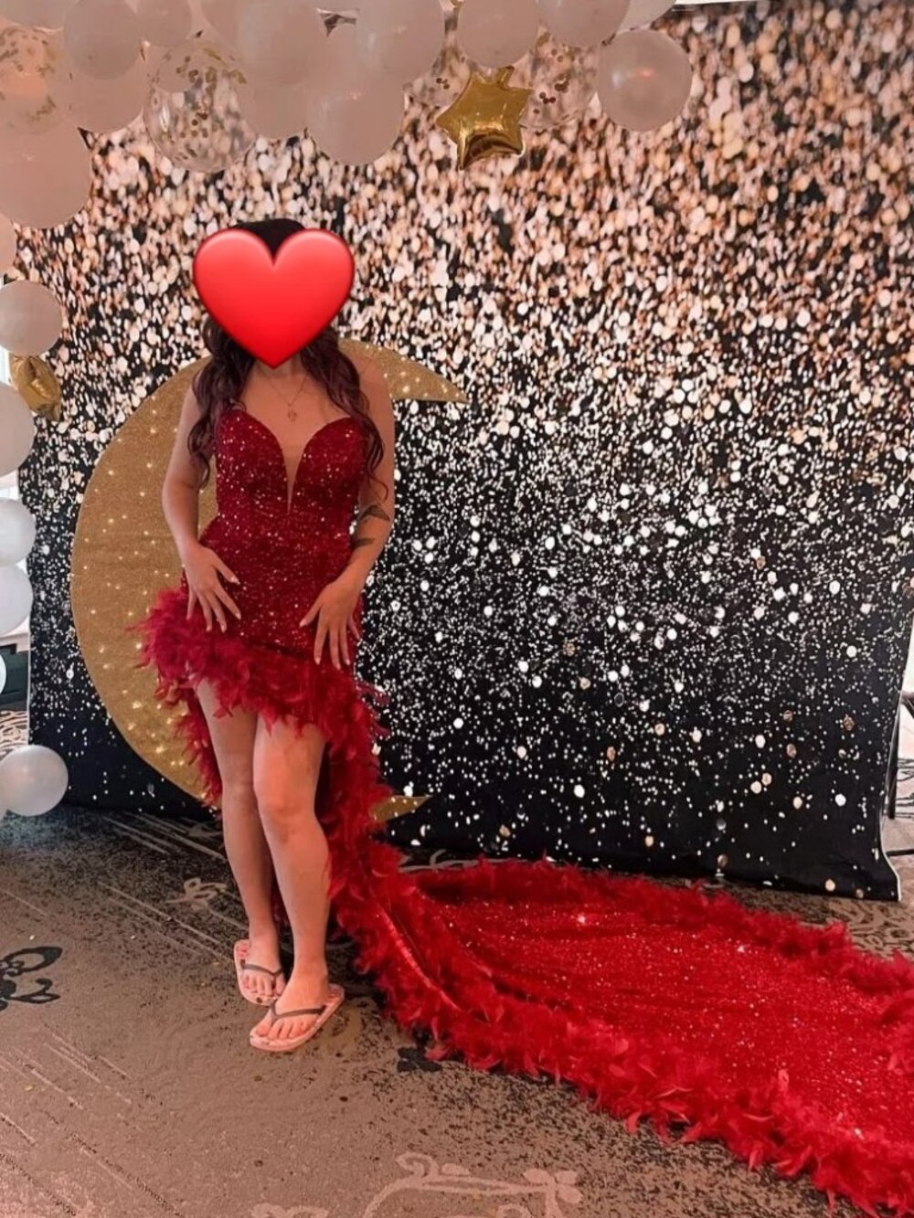 Beautiful Red Prom dress